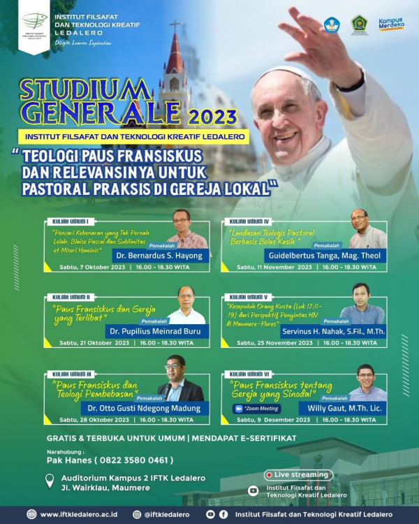 LIST STUDIUM GENERALE 2023